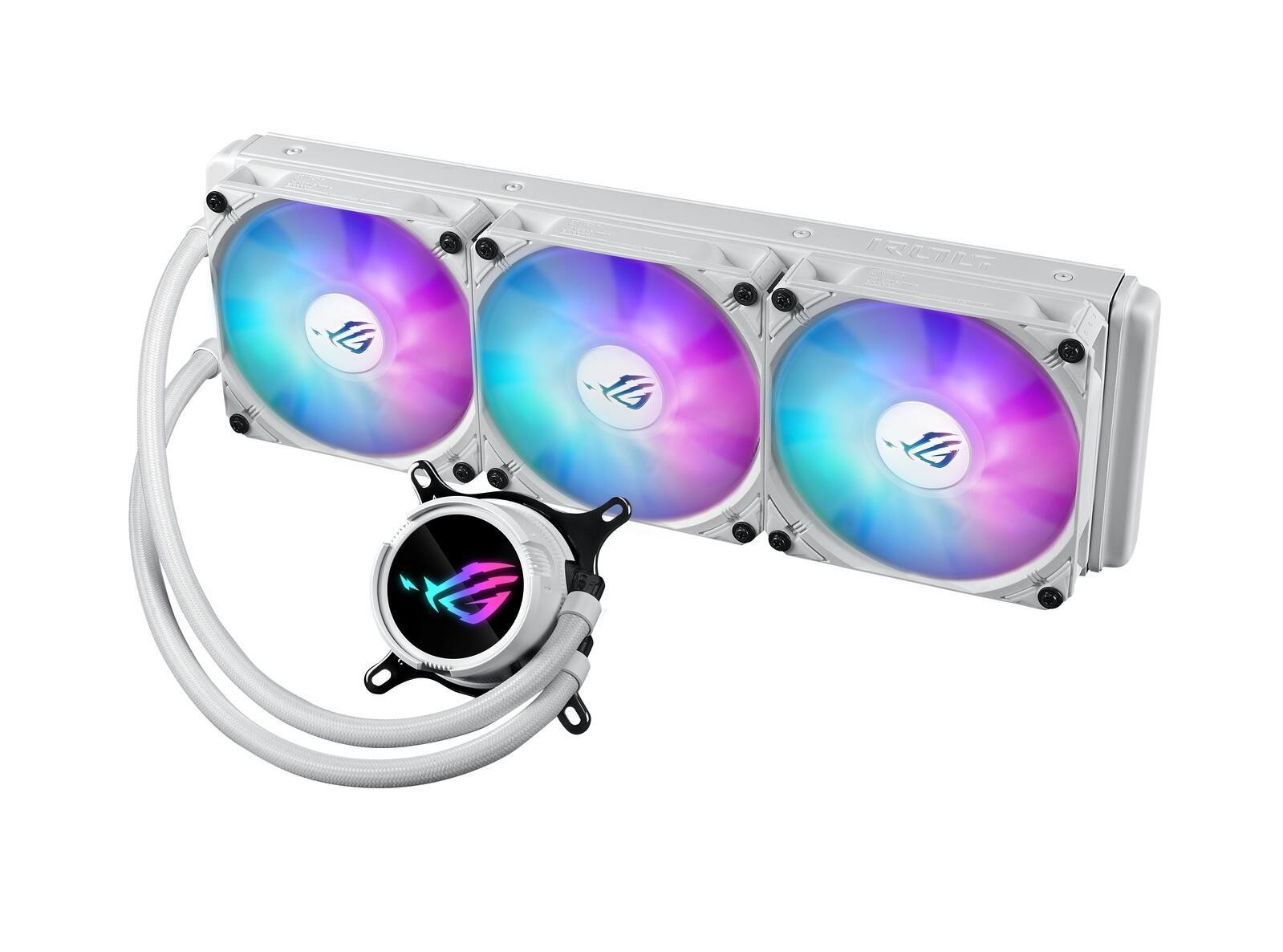 K Asus WAK ROG Strix LC III 360 ARGB White Edition