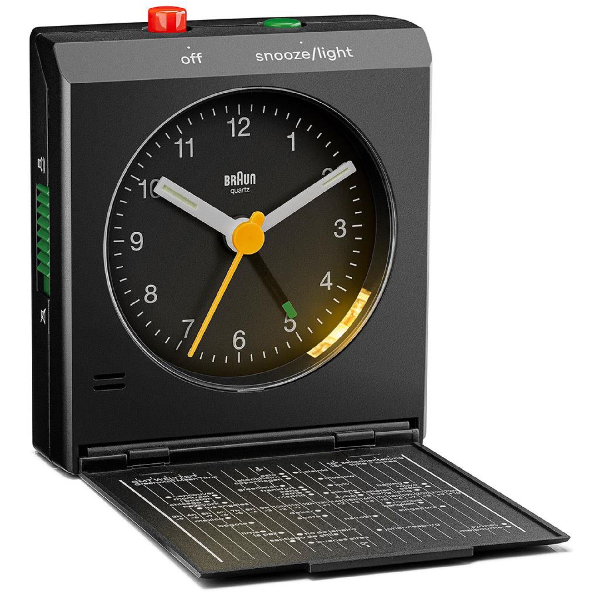 Braun BC05B Horloge murale et de table Horloge analogique Rectangle