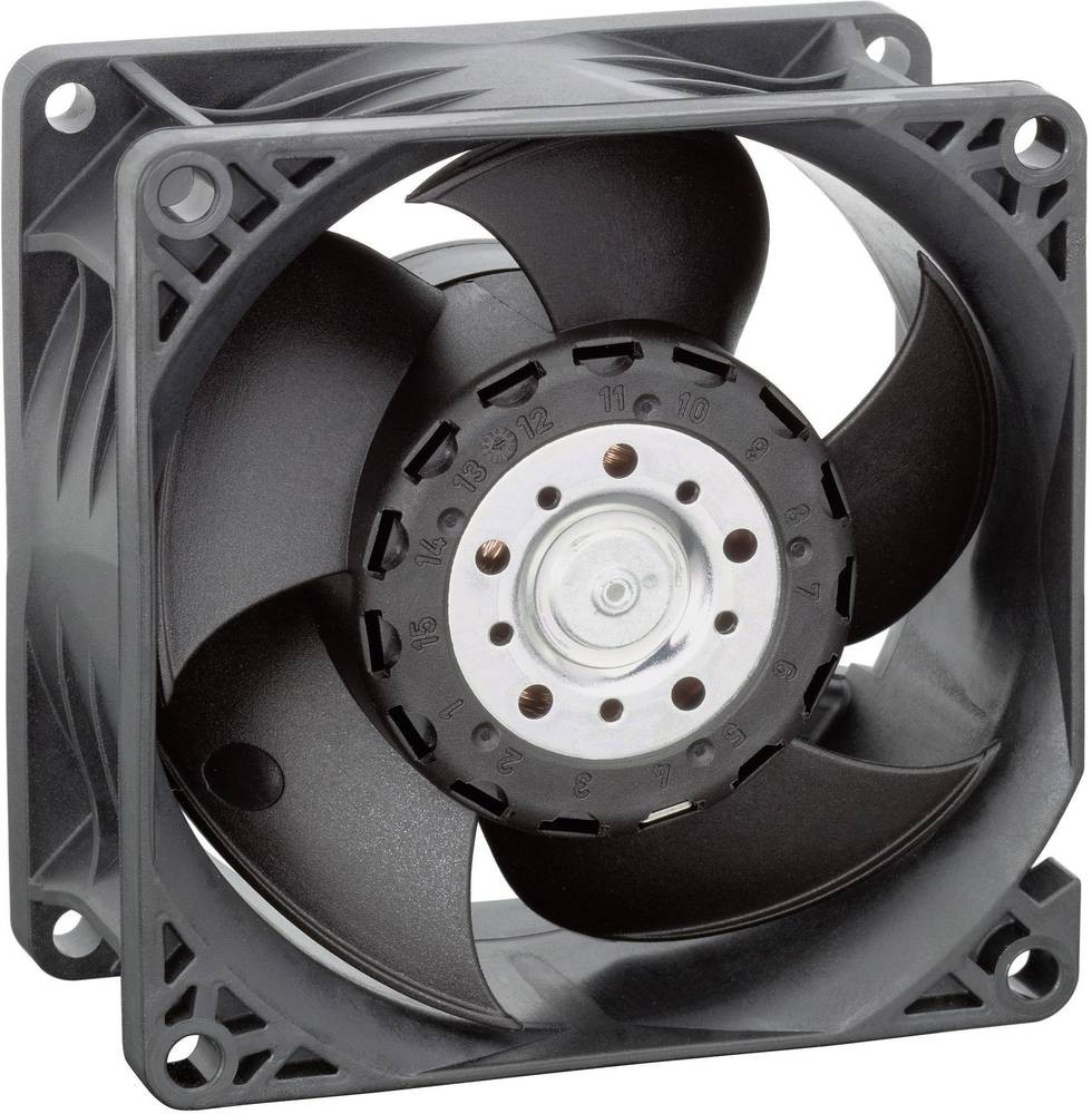 EBM Papst 8214 JH4 Axialfan 24 V/DC 222 m³/h (L x B x H) 80 x 80 x