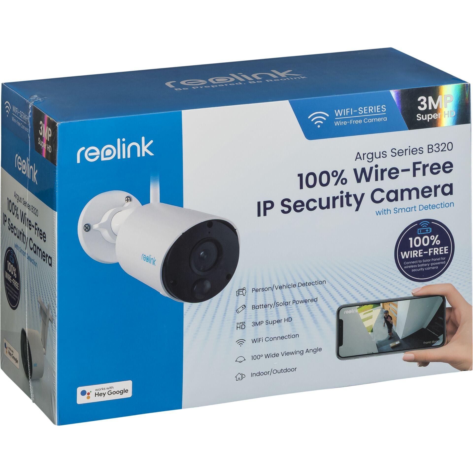Reolink Argus Series B320 WLAN IP Überwachungskamera 2304 x 1296