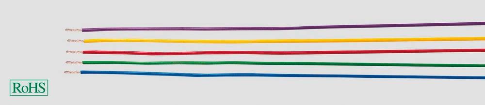 HELU 26431 Einzelader LiYv 1 x 0.25mm² verde 100m
