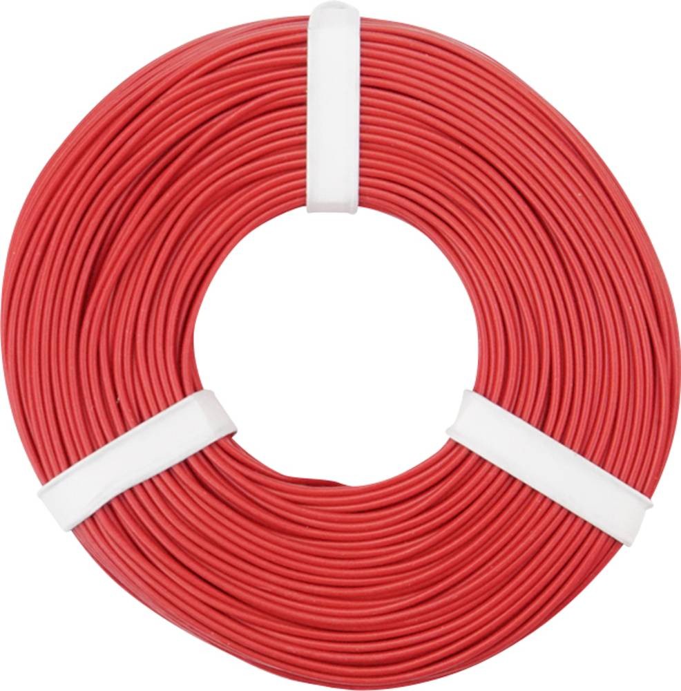 Donau Elektronik 125-050 Litze 1 x 0.25mm² Rot 50m