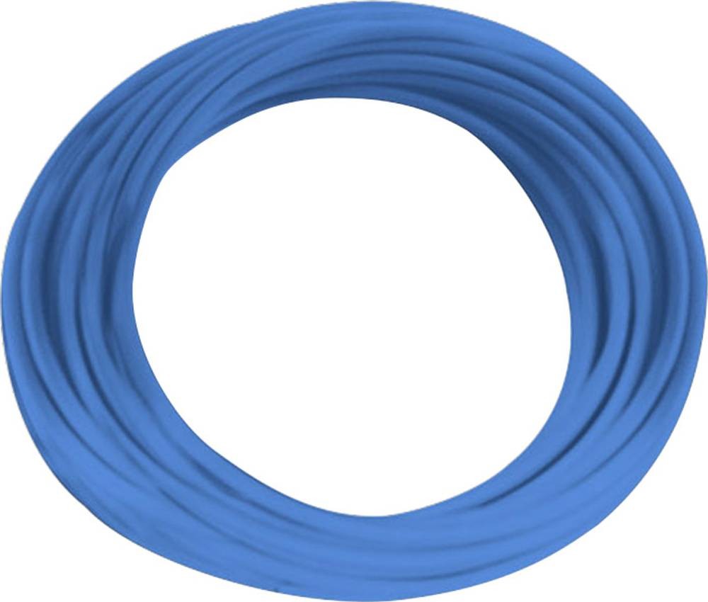 BKL Electronic 1502014/50 Litze H05V-K 1 x 0.75mm² blue 50m