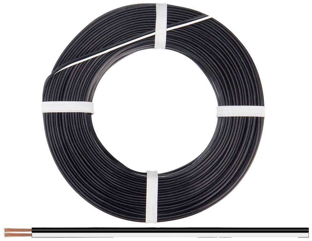Donau 250-15-25 audio cable 25 m Black, White - Donau 250-15-25, 25 m,