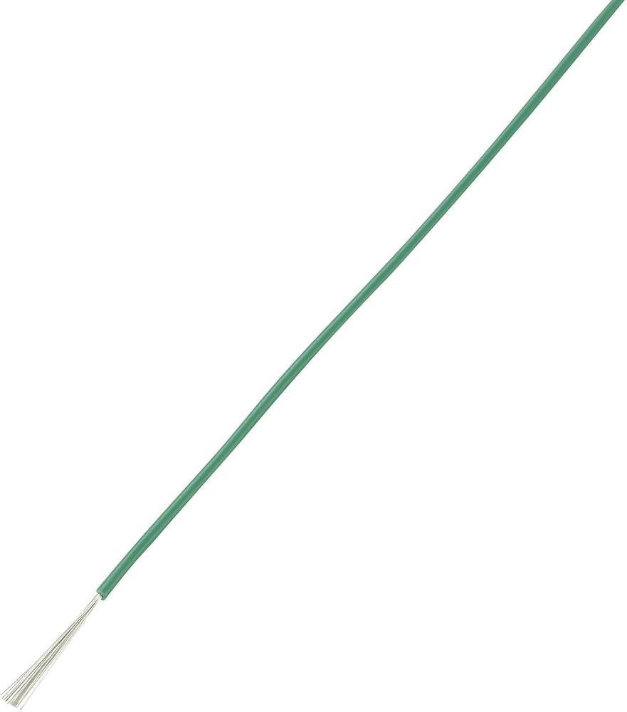 TRU Components 1565234 Litze LiY 1 x 0.22mm² verde 100m