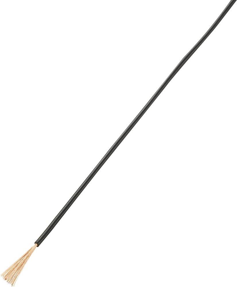 TRU Components 1567866 Litze LiFY 1 x 1.50mm² Schwarz 25m