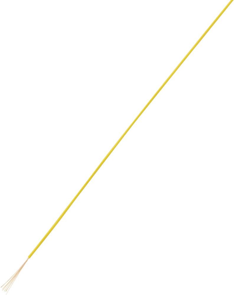TRU Components 1567813 Litze LiFY 1 x 0.25mm² jaune 100m