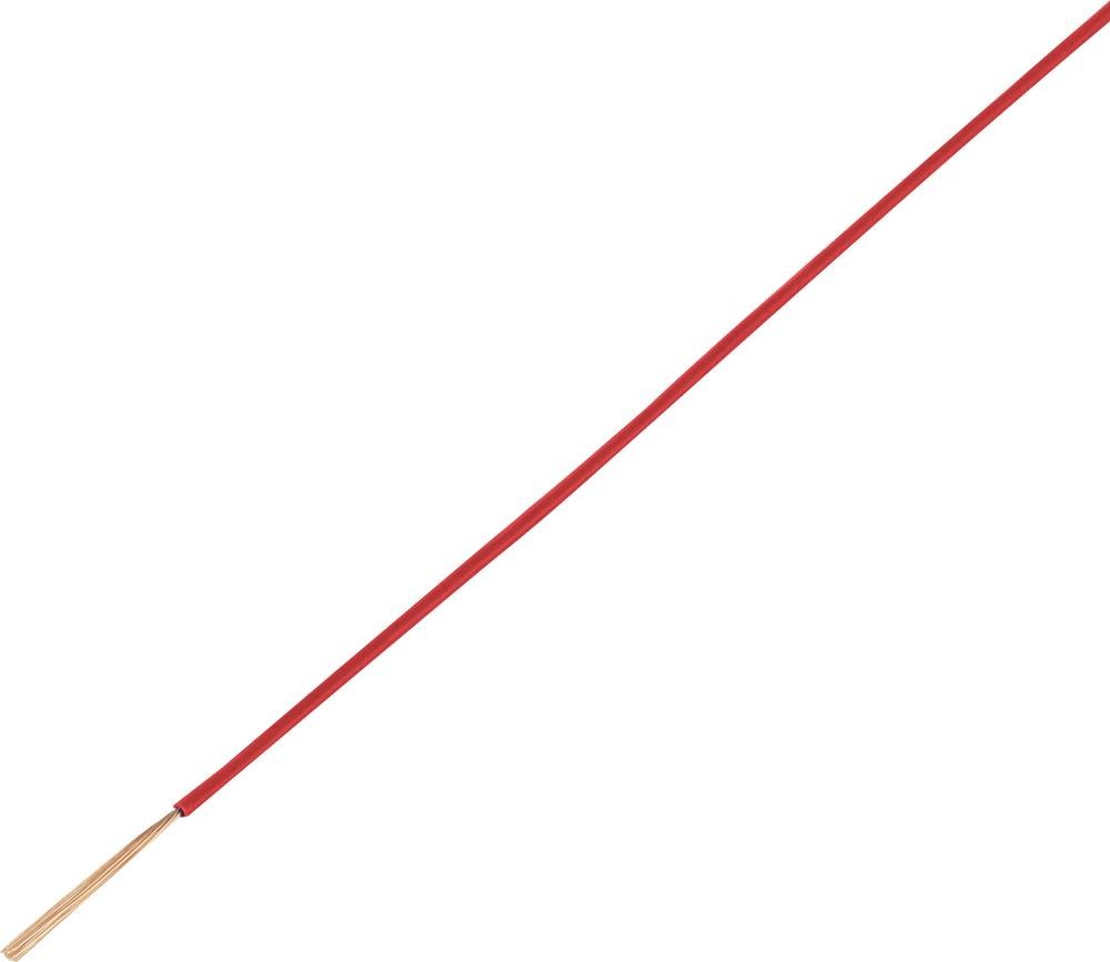 TRU COMPONENTS 1568649 Fahrzeugleitung FLRY-A 1 x 1mm² Rot 50m