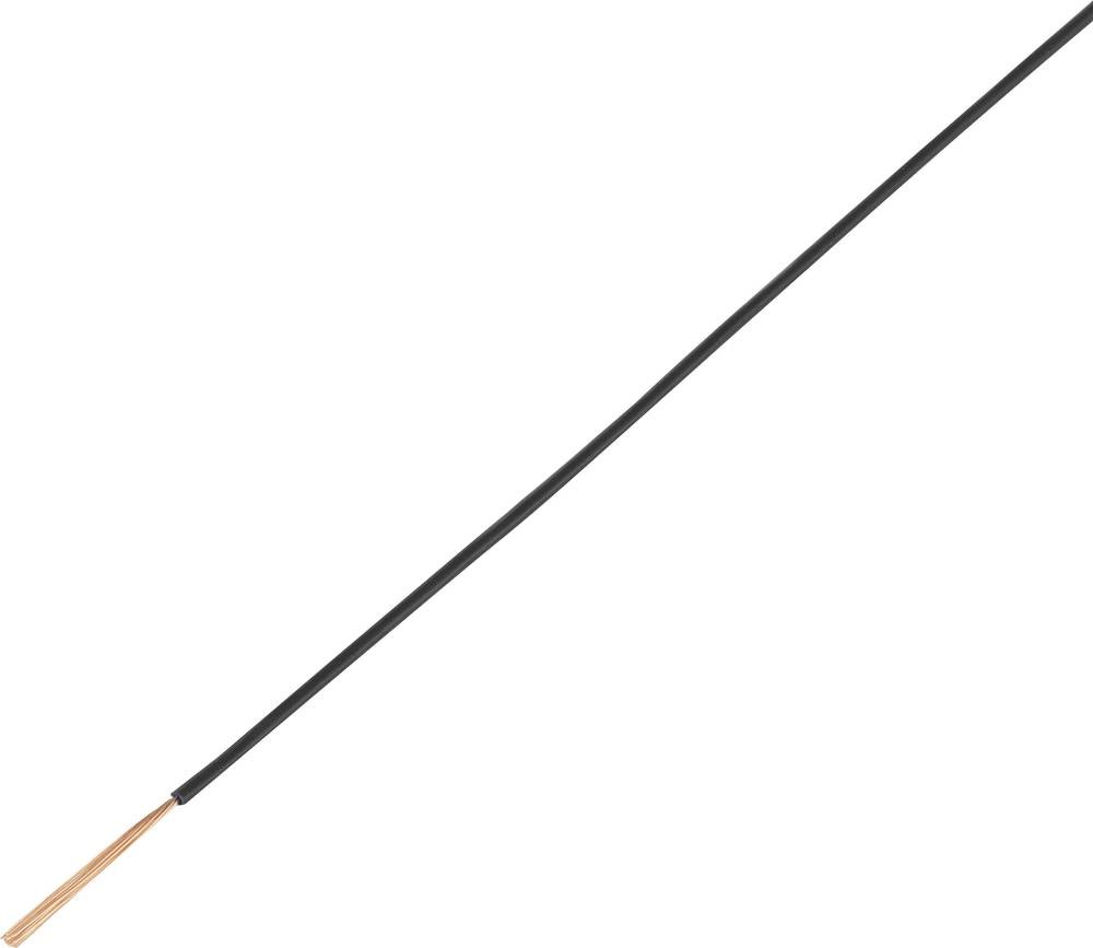 TRU Components 1568648 Fahrzeugleitung FLRY-A 1 x 1mm² black 50m