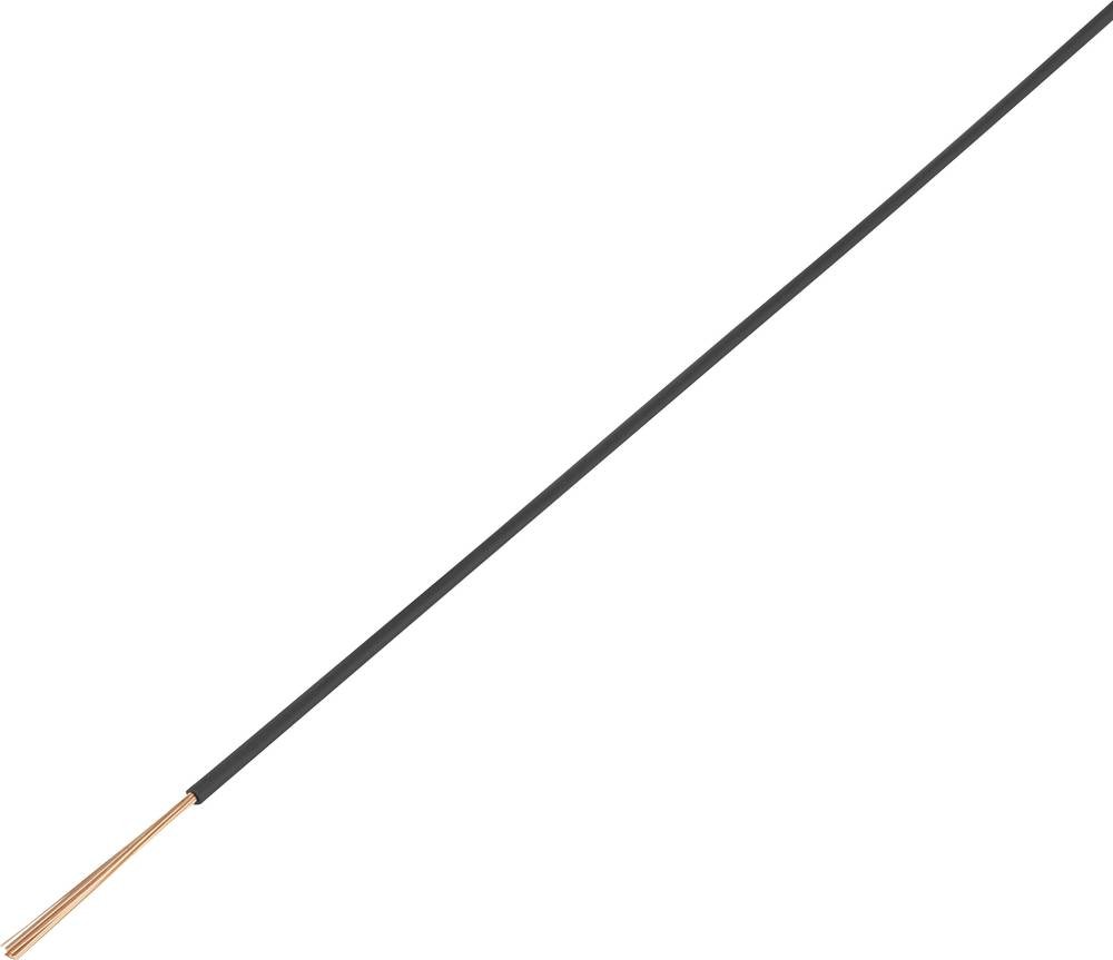 TRU Components 1568688 Fahrzeugleitung FLRY-B 1 x 1mm² noir 50m