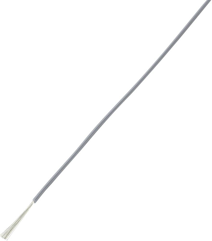 TRU Components 1566849 Litze LiY 1 x 0.14mm² gris 100m