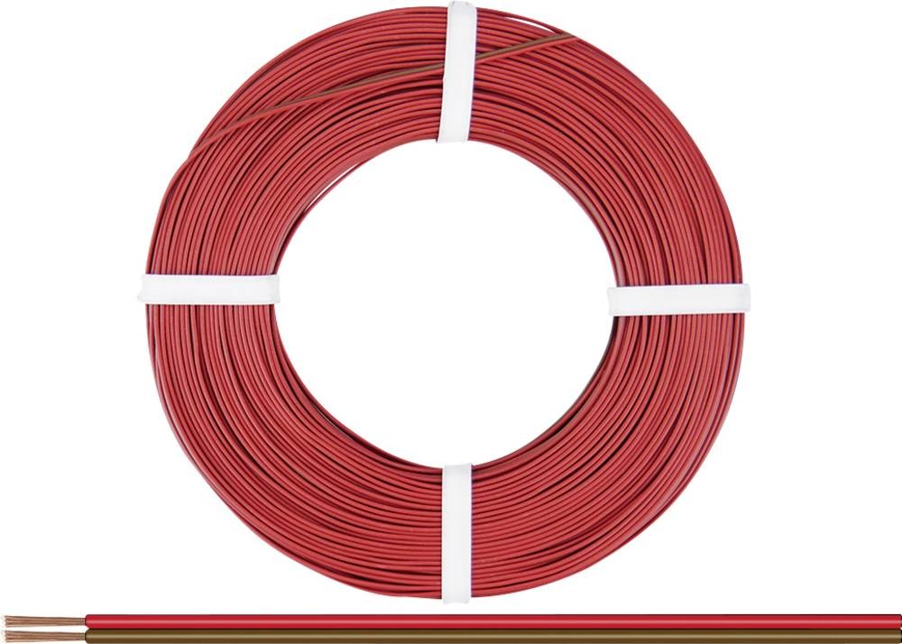 Donau 225-080-25 audio cable 25 m Brown, Red - Donau 225-080-25, 25 m,