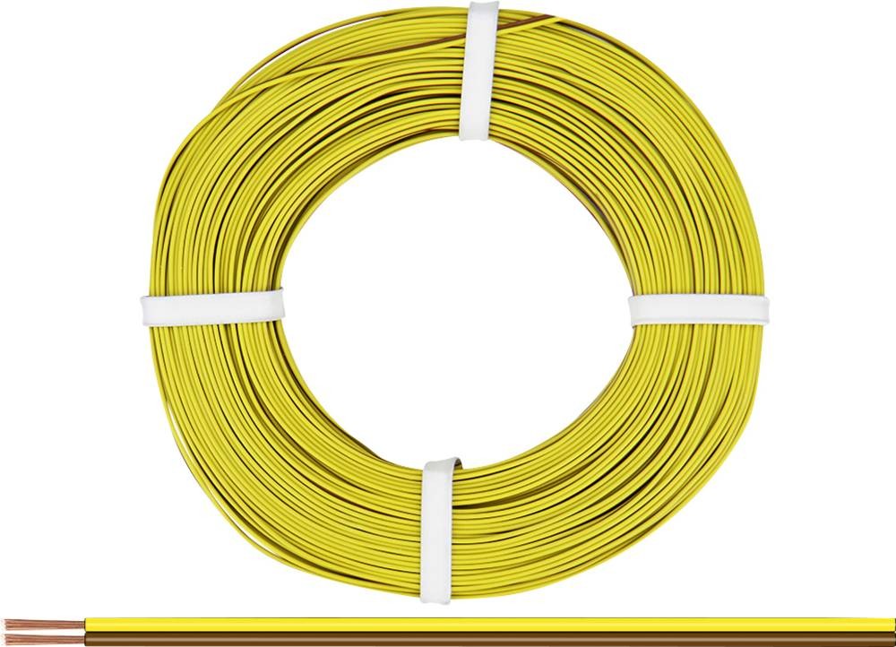 Donau 225-380 audio cable 50 m Brown, Yellow - Donau 225-380, 50 m,