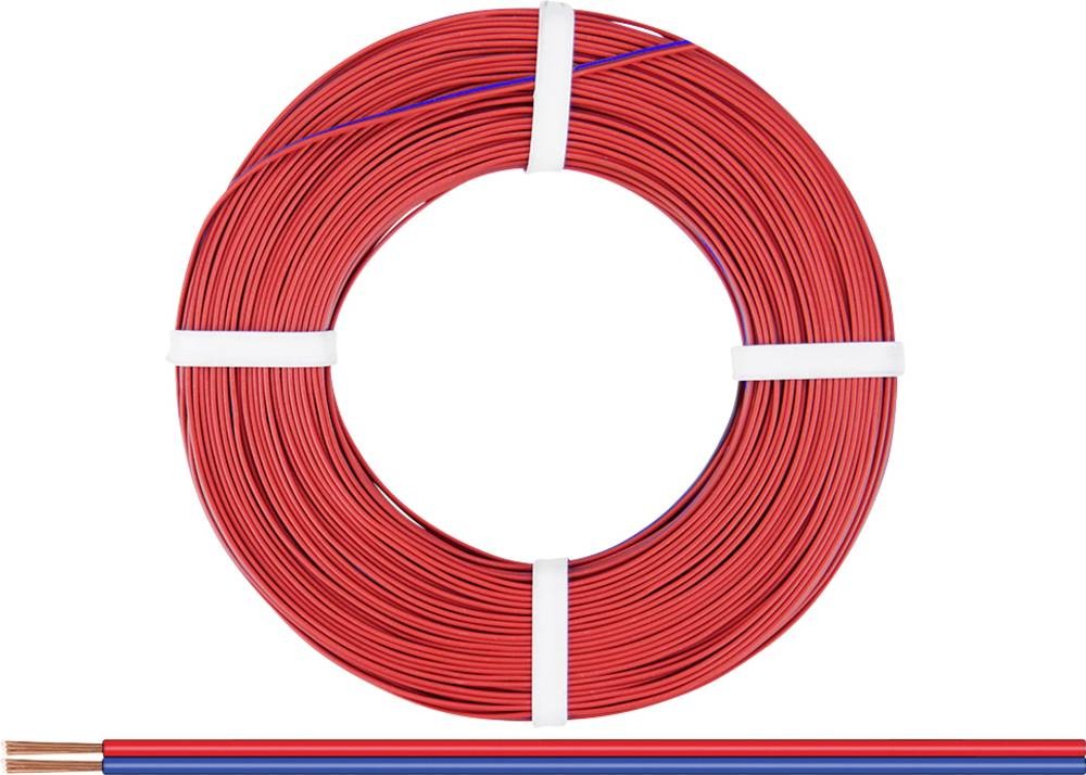 Donau 225-020 audio cable 50 m Blue, Red - Donau 225-020, 50 m, Blue,