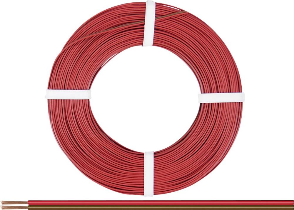 Donau 218-080 audio cable 50 m Brown, Red - Donau 218-080, 50 m,