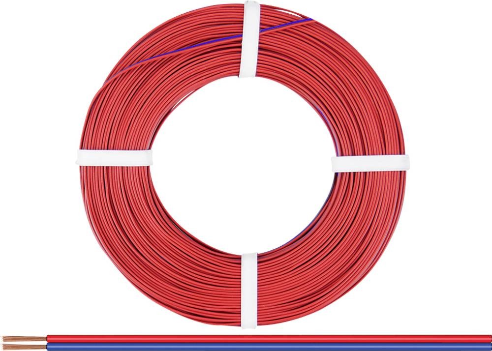 Donau 218-020 cable de audio 50 m Azul, Rojo - Donau 218-020, 50 m,