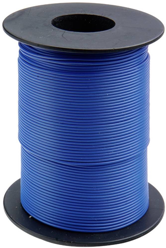 Donau Elektronik 125-S50-2 Litze 1 x 0.25mm² blue 50m