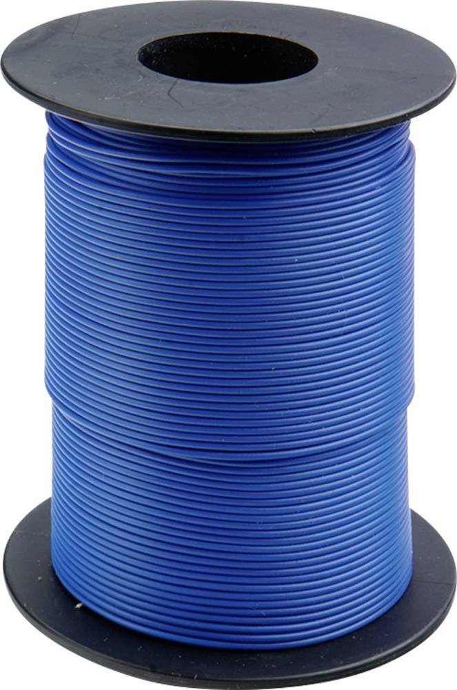 Donau Elektronik 105-2-100 Schaltdraht 1 x 0.20mm² azul 100m