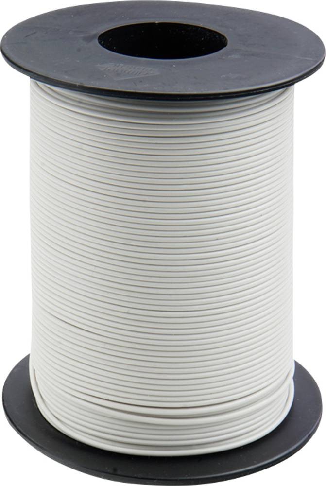 Donau Elektronik 105-5-100 Schaltdraht 1 x 0.20mm² blanco 100m