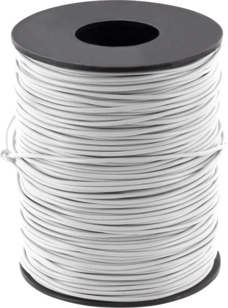 Donau Elektronik 105-9-100 Schaltdraht 1 x 0.20mm² Grau 100m