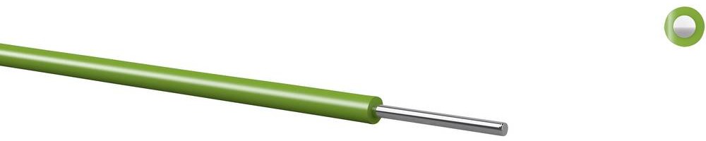 Kabeltronik 370103003 Wickeldraht 1 x 0.05mm² green 100m
