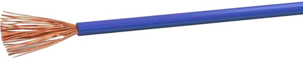 VOKA Kabelwerk H05VK075BL Schlauchleitung H05V-K 1 x 0.75mm² blue