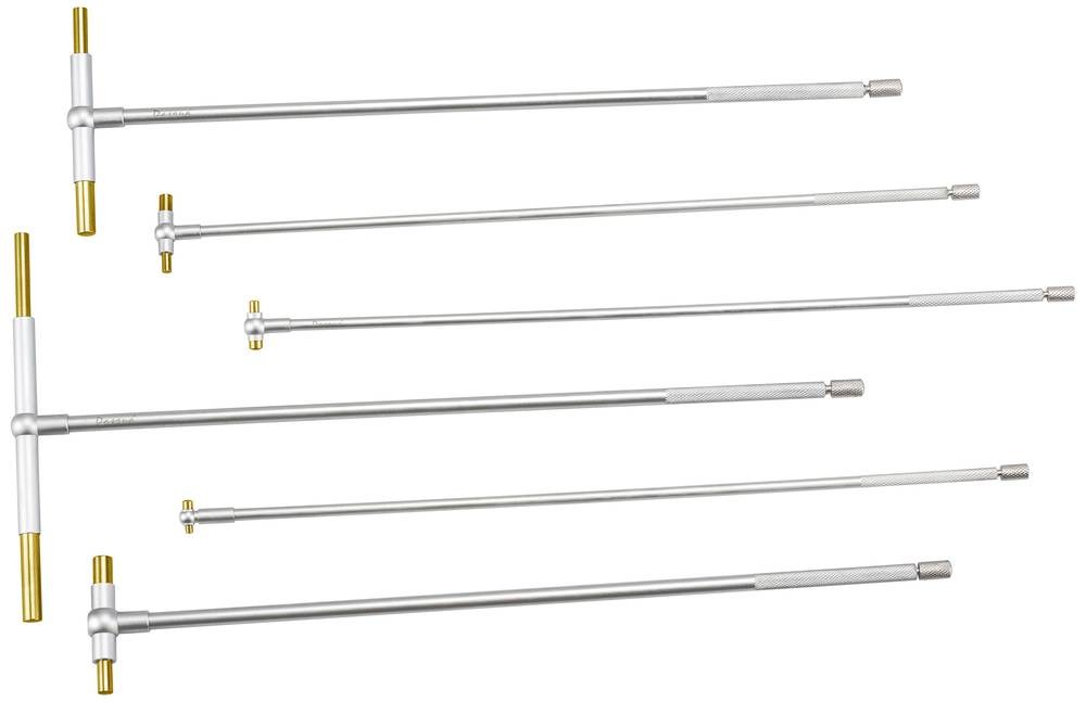 Dasqua 5911-0001-A Satz verzinnter Teleskoplehren 8 - 150, 300 mm, mm