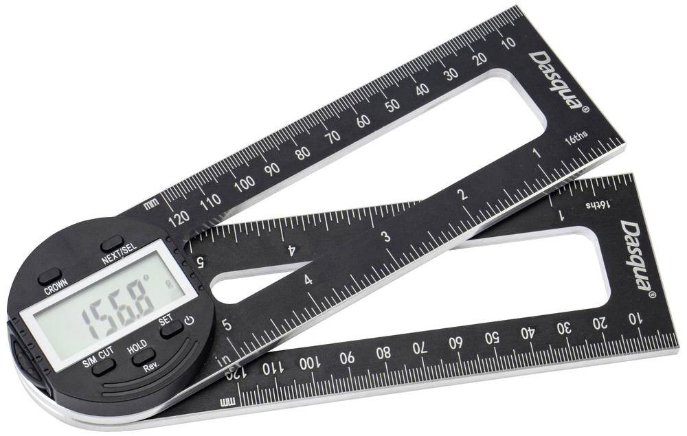 Dasqua 1804-6771 digital Winkelmesser for Gehrungssägen 280mm 360°