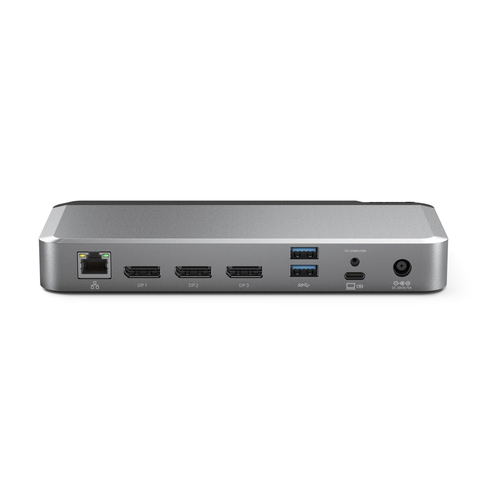 ALOGIC DX3 Triple 4K Display Universal Docking Station with 100W