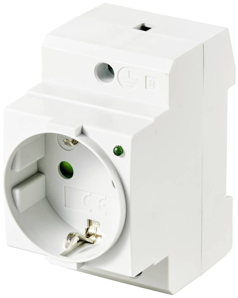 TRU COMPONENTS Schaltschrank-Steckdose TC-11462684