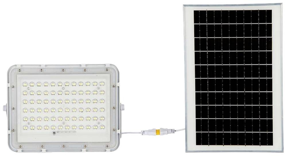 V-TAC VT-120W 7844 LED-Flutlichtstrahler, Solarmodule 15W