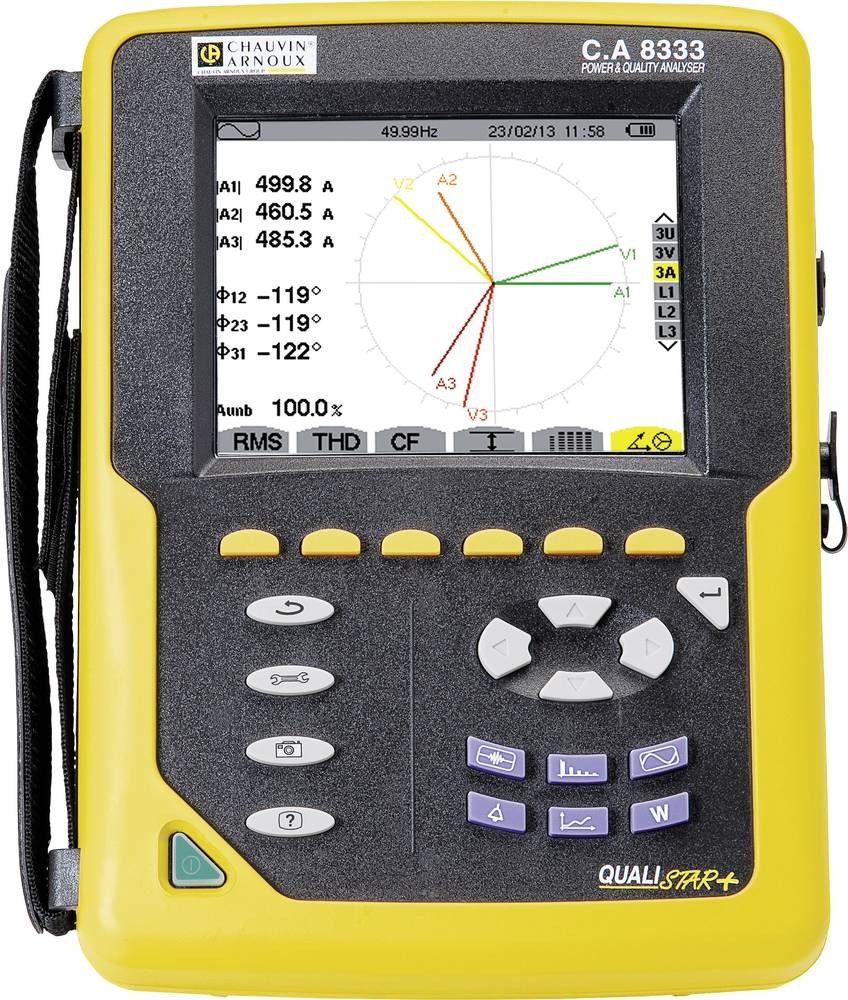 Chauvin Arnoux C.A 8333 Netz-Analysegerät 3phasig mit Loggerfunktion