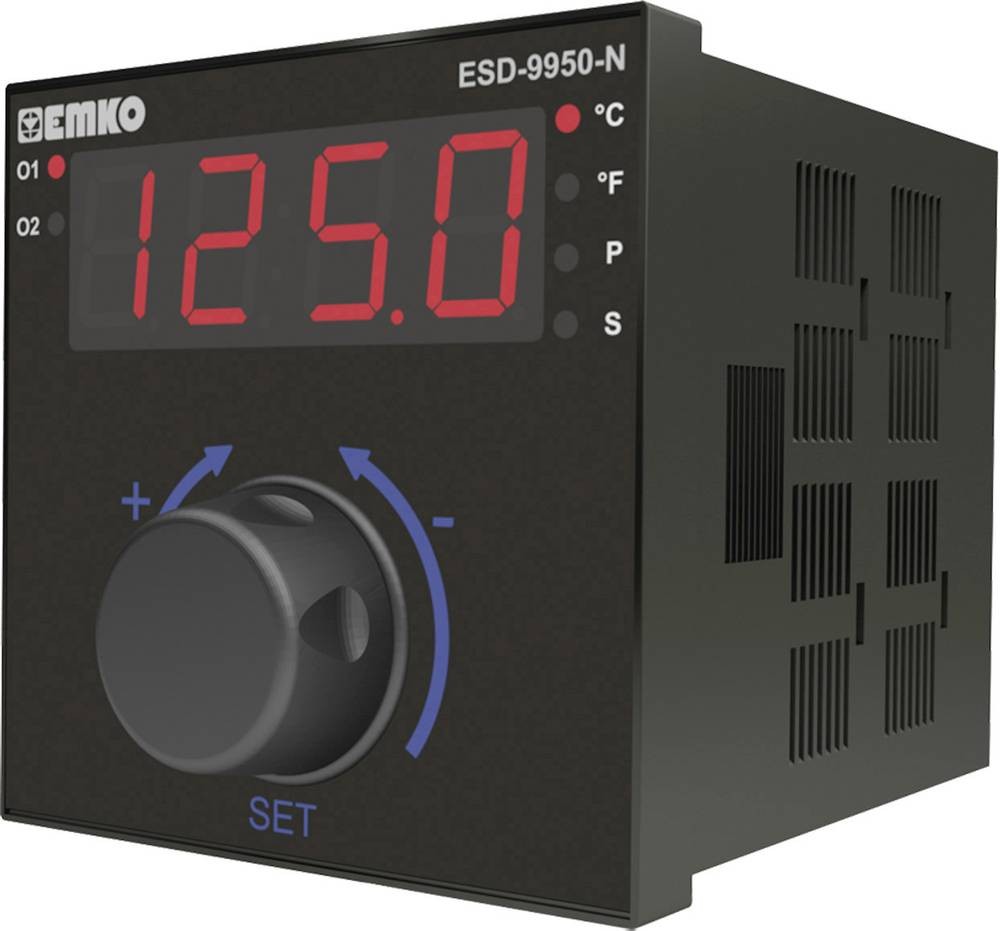 Emko ESD-9950-N.2.20.0.1/02.00/0.0.0.0 Temperaturregler Pt100, S, R,