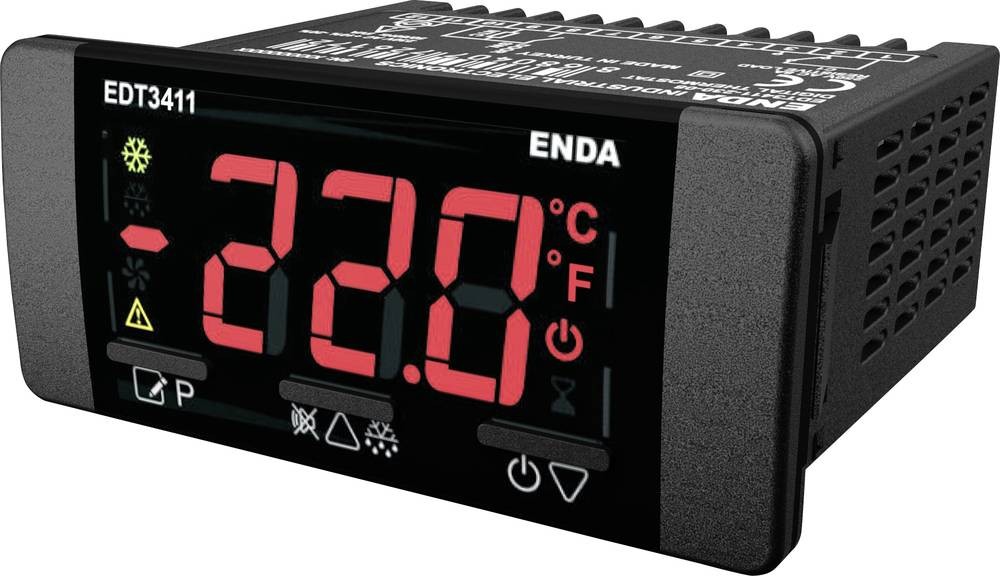Enda EDT3411-230-08 Temperaturregler NTC -60 up to +150°C Relais 8A (