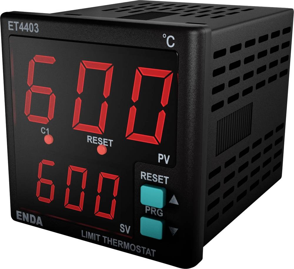 Enda ET4403-230 Temperaturwächter +1 hasta +50°C (B x H) 48mm x 48mm