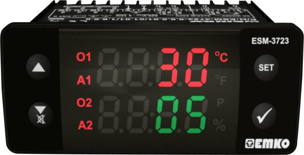 Emko ESM-3723.8.5.5.0.1/01.01/1.0.0.0 2-Punkt and PID Regler