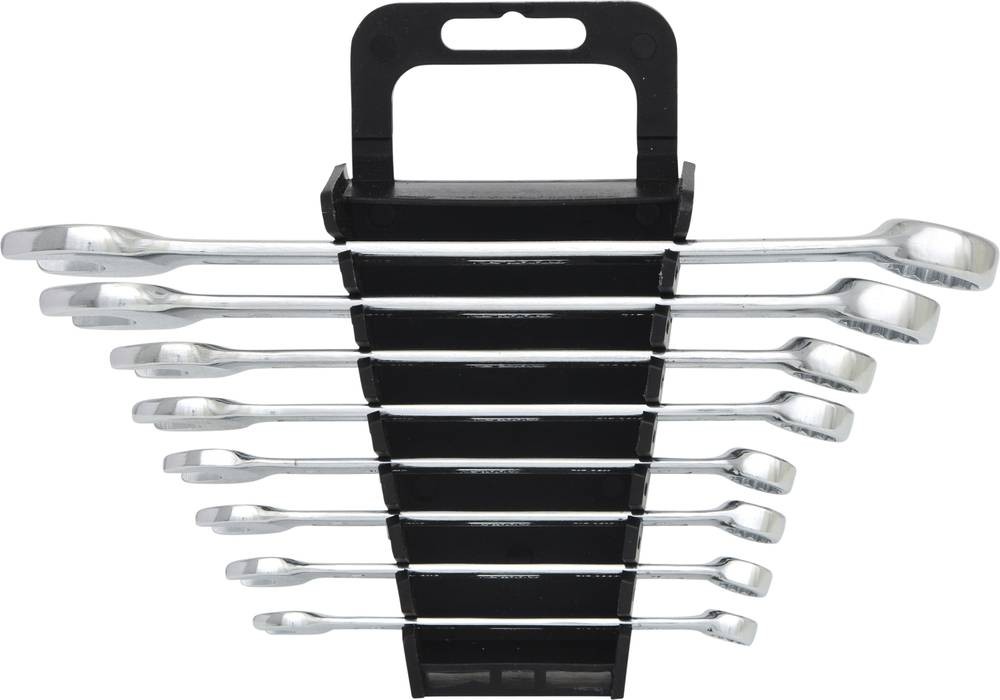 KS Tools 517.0048 Ring-Ratschenschlüssel-Satz Schlüsselweite (