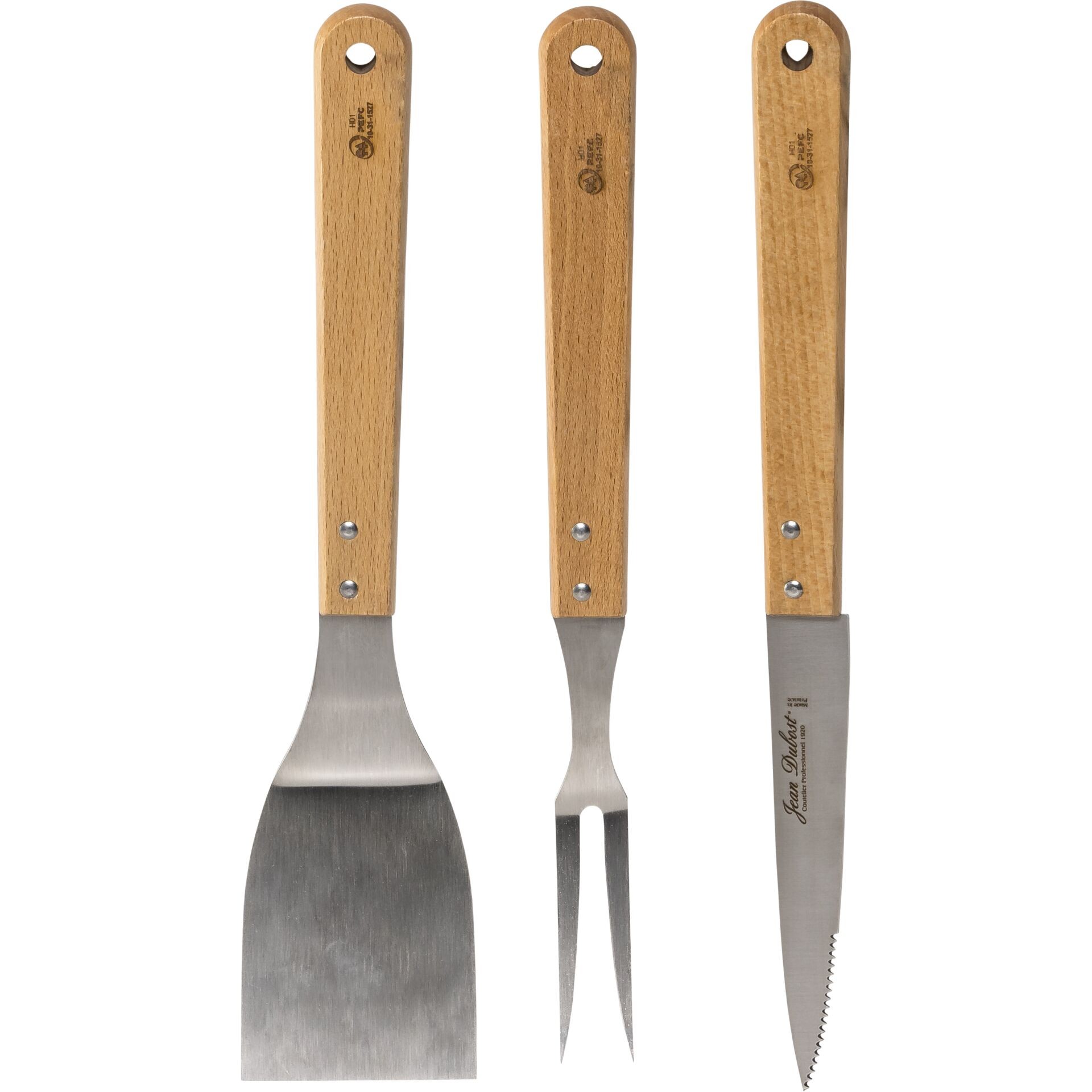 Laguiole Jean Dubost Barbecue Set 3 tlg.