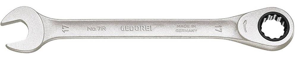 Maulringratschenschlüssel 7 R SW 36mm L.480mm ger.GEDORE