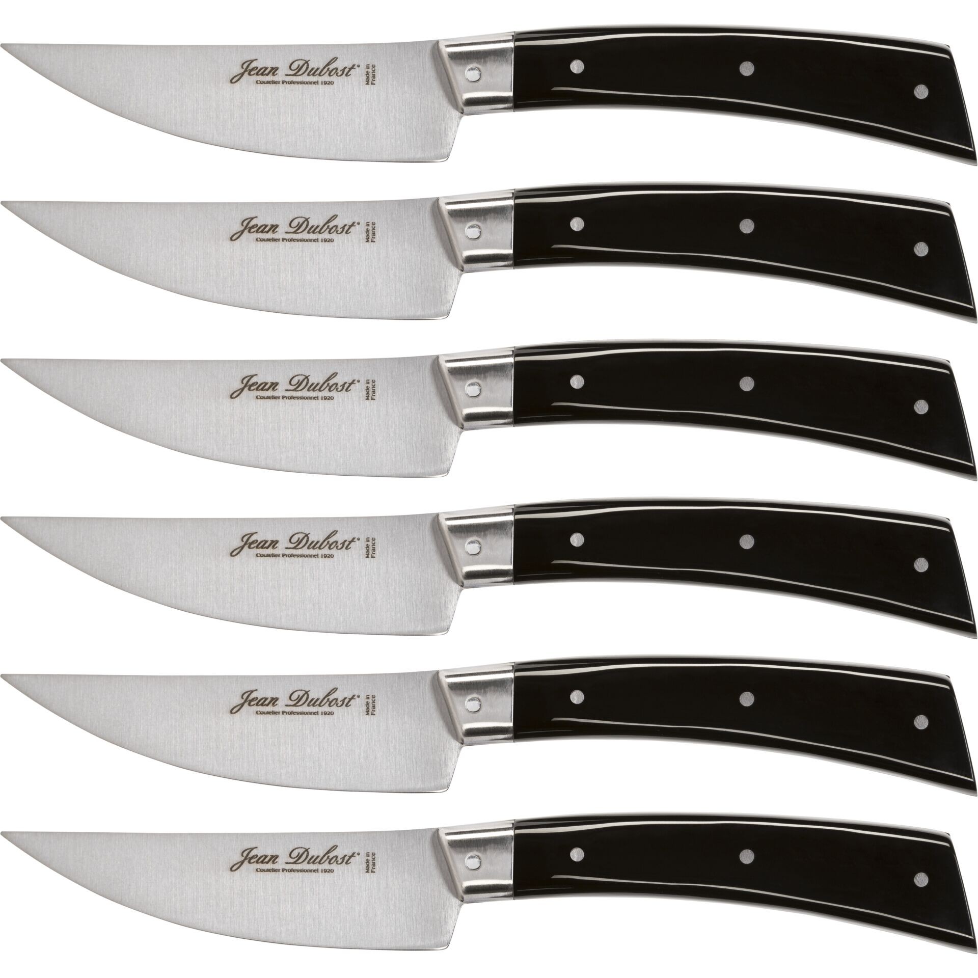 Laguiole Jean Dubost Steakmesser Set 6 tlg., Acrylic