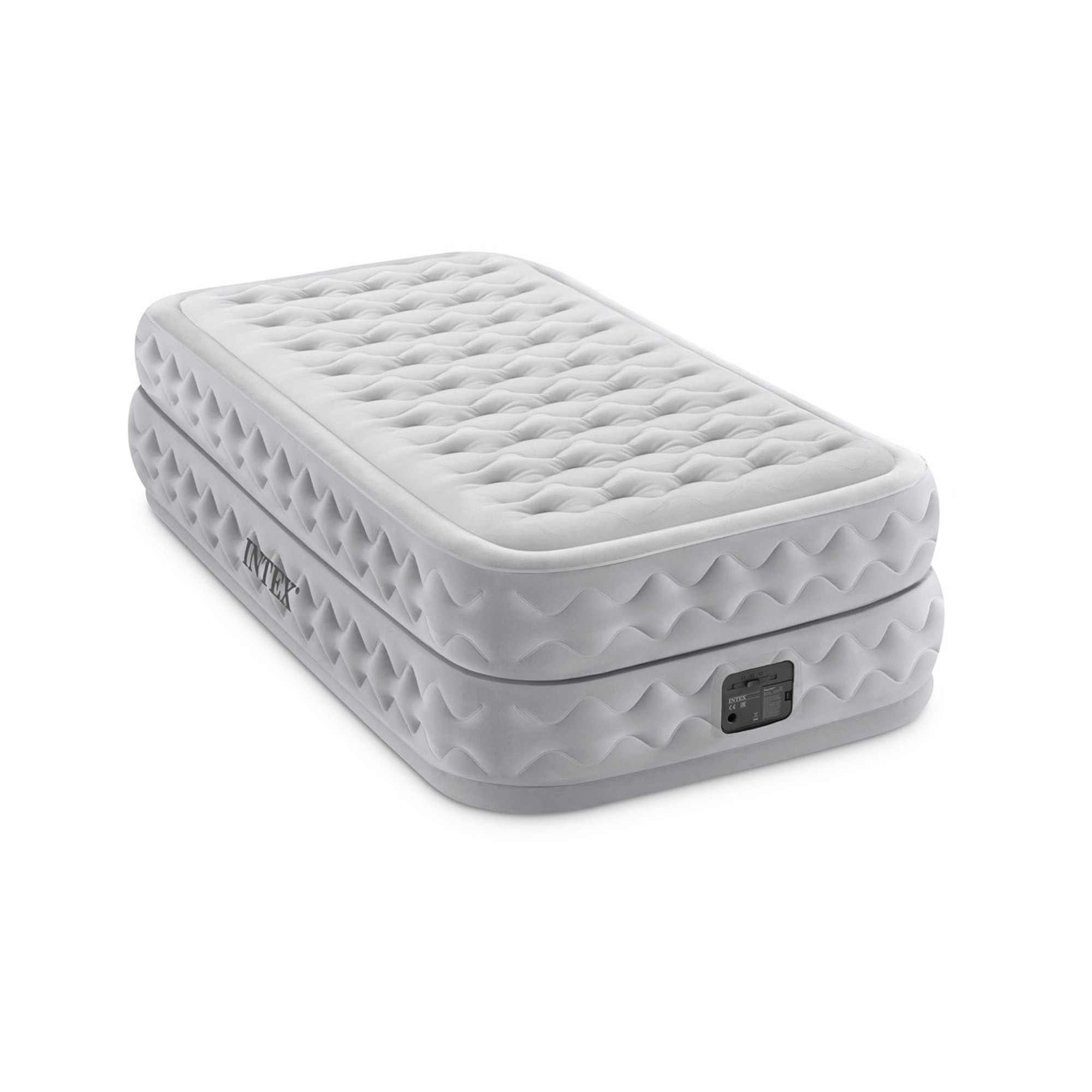 Intex DuraBeam Supreme Air-Flow Single mattress Light grey Unisex -