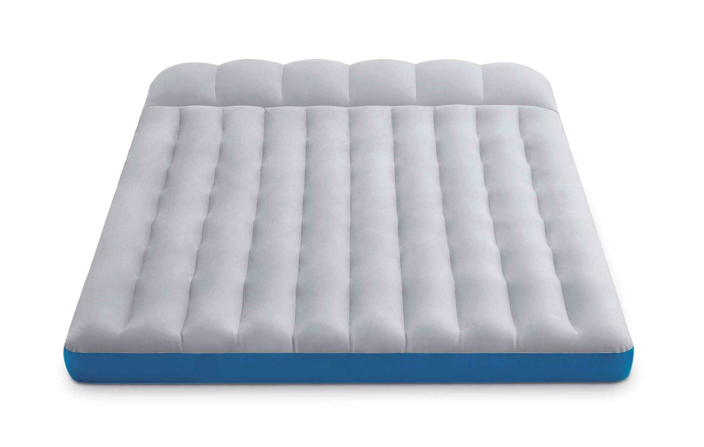 Intex 67999 air mattress Double mattress Blue, Light grey Unisex -