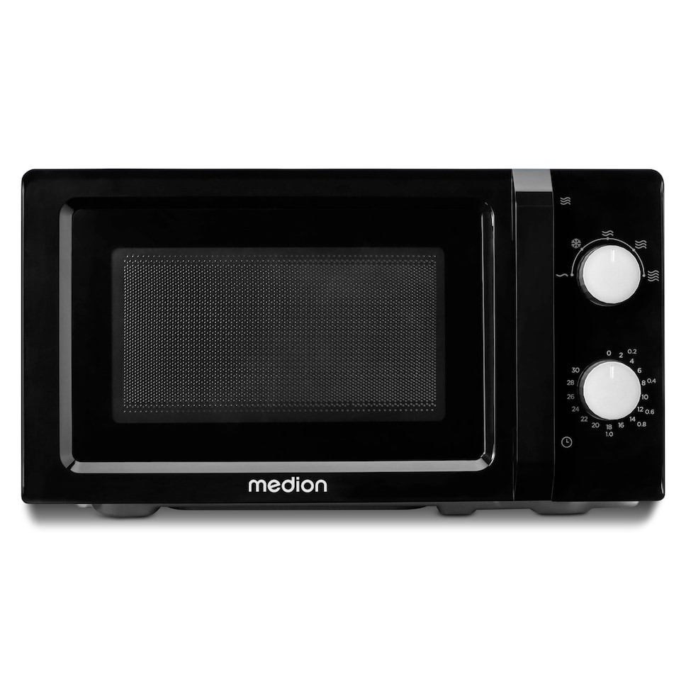 MEDION MD 11475 Countertop Solo microwave 20 L 700 W Black - MEDION