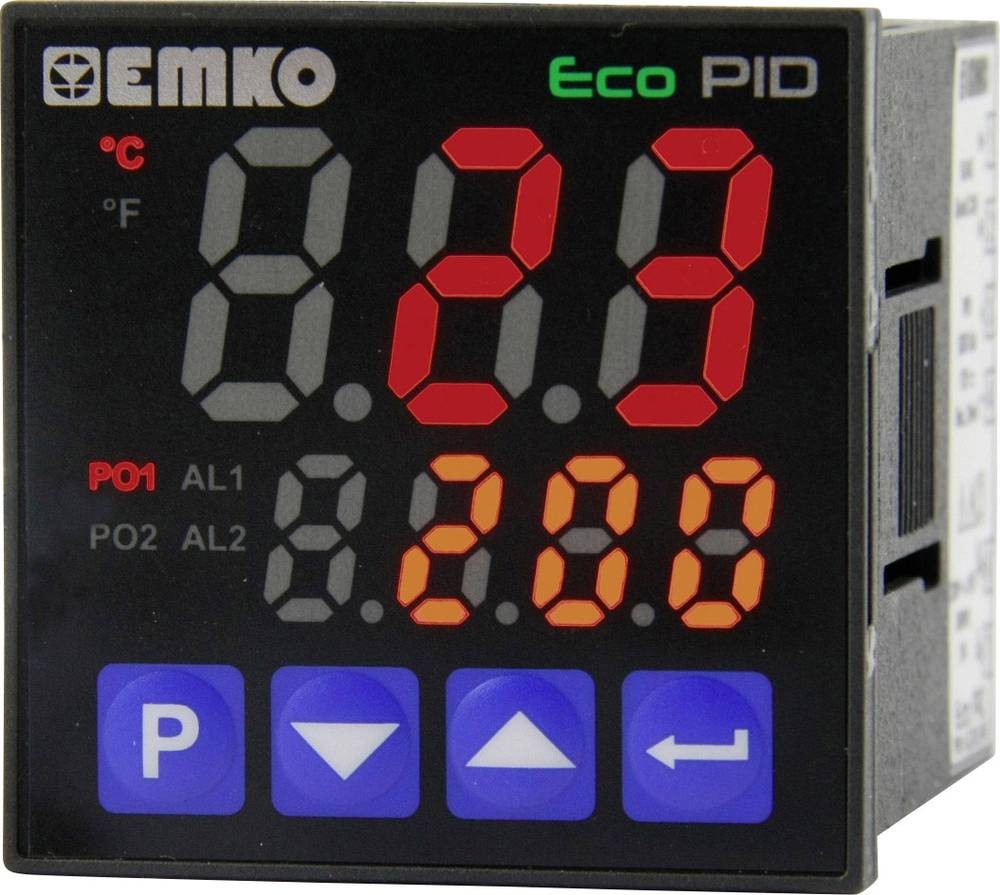 Emko ecoPID.4.5.2R.S.0 Temperaturregler Pt100, J, K, R, S, T, L -199
