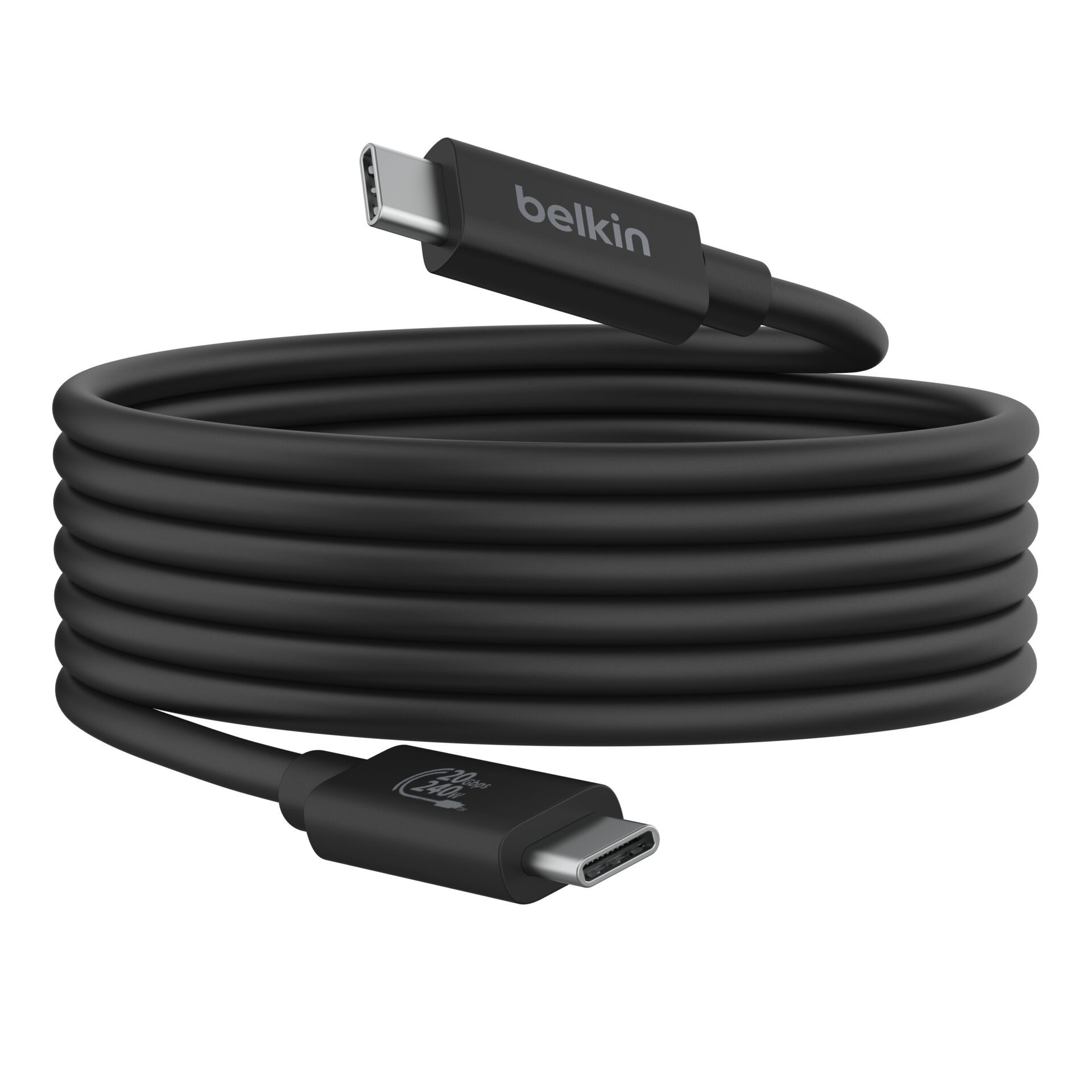 Belkin INZ004BT2MBK câble USB USB4 Gen 2x2 2 m USB C Noir - Belkin