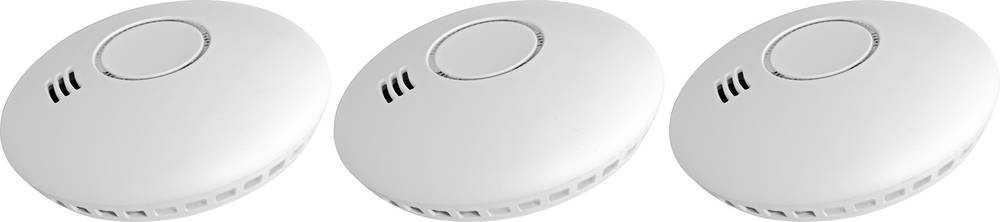 Cordes Haussicherheit detectores de humo inalámbricos 3er Set