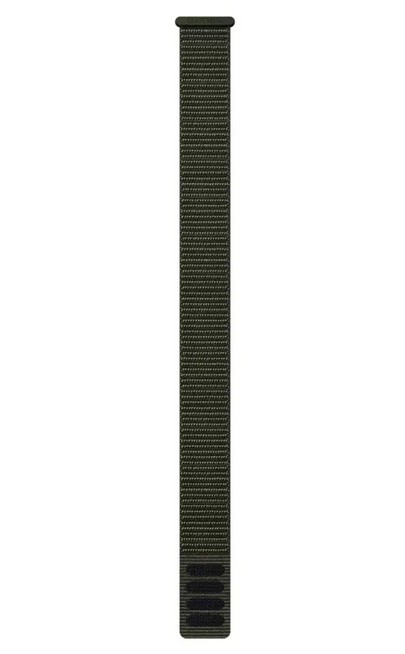Garmin UltraFit-bracelet 22mm Nylon Moosgrün