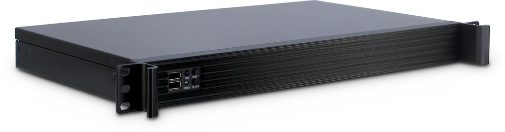 Inter-Tech 1U K-126L Server Gehäuse schwarz