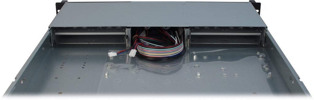 Inter Rack New Style Sotel | Inter-Tech IPC 1U-10248 Rack Black