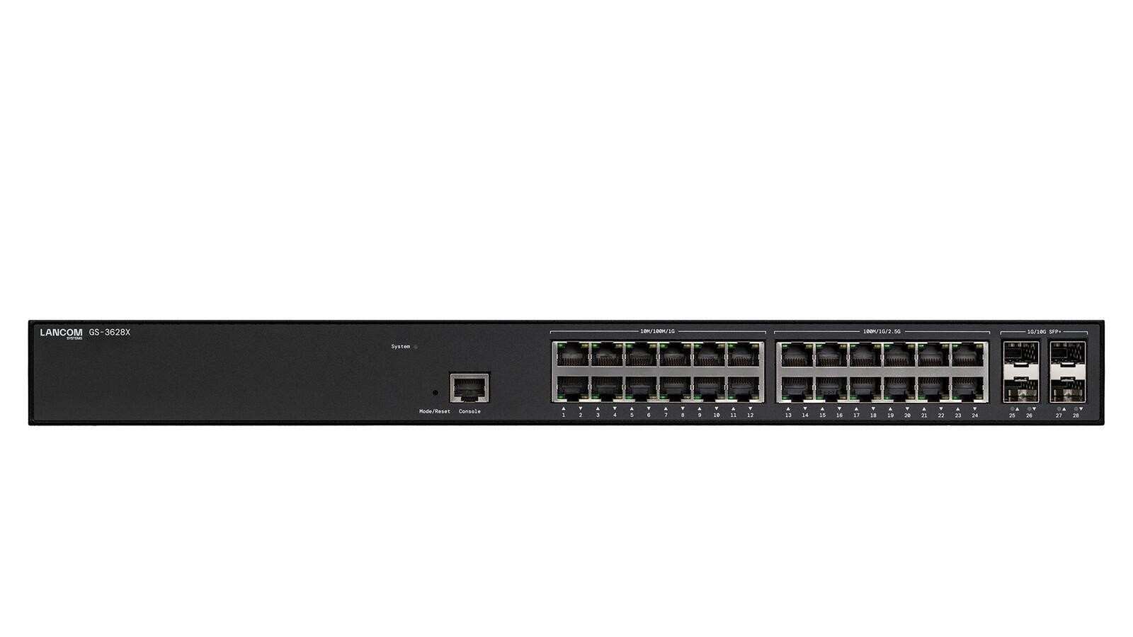 LANCOM GS-3628X - LANCOM GS-3628X, Managed, L2/L3, Rack mounting, 1U